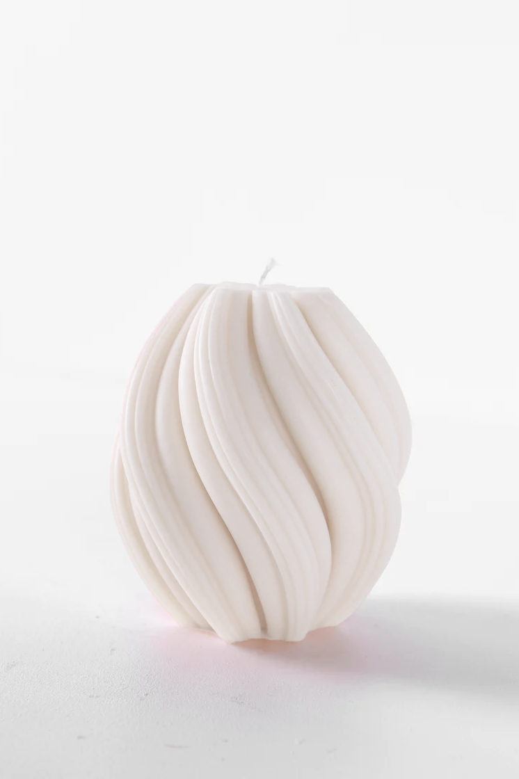 Pipa Wavy Candle - Small