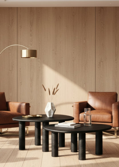 Odessa Nesting Tables - Black (Set of 2)