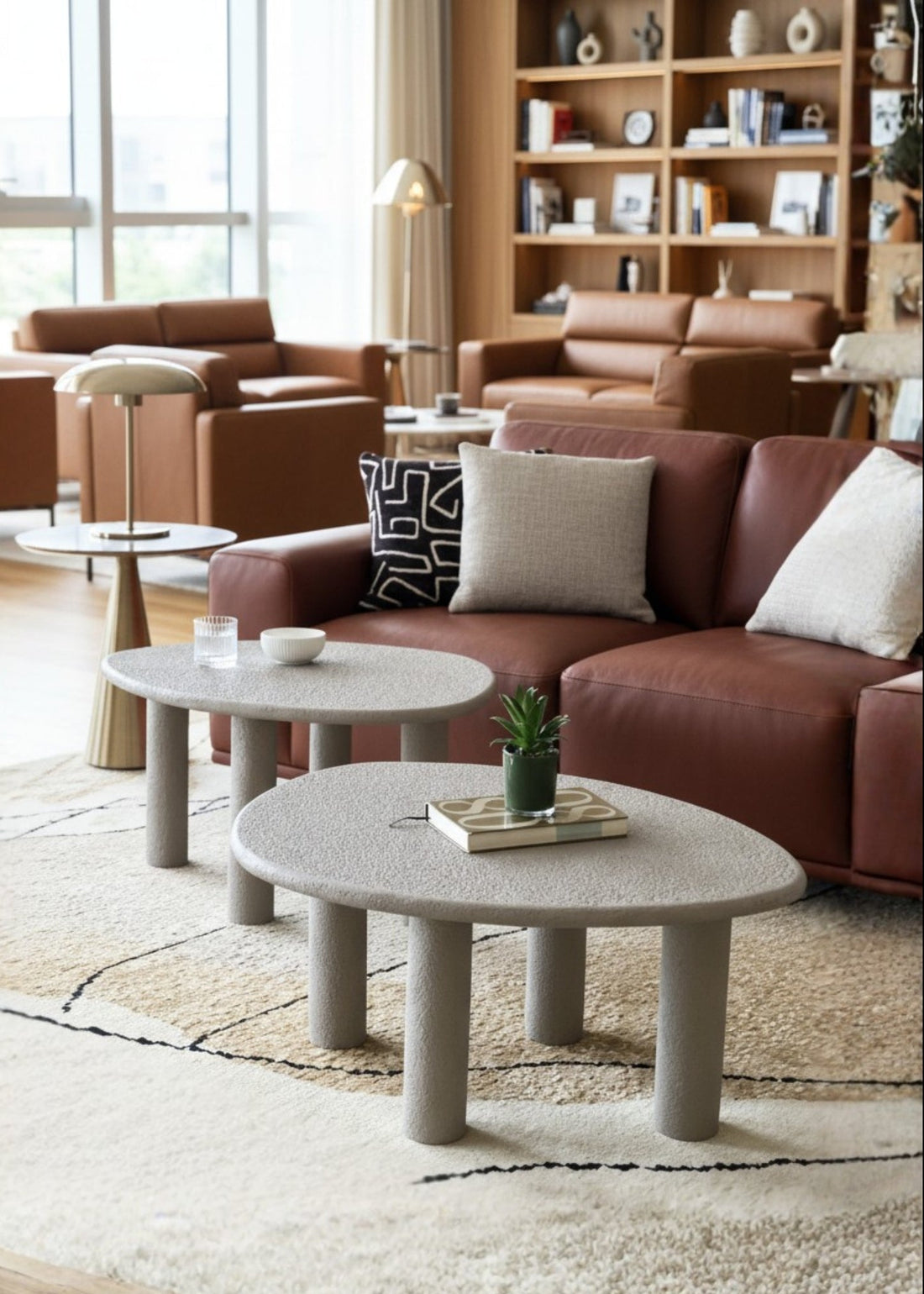 Odessa Nesting Tables - Grey (Set of 2)