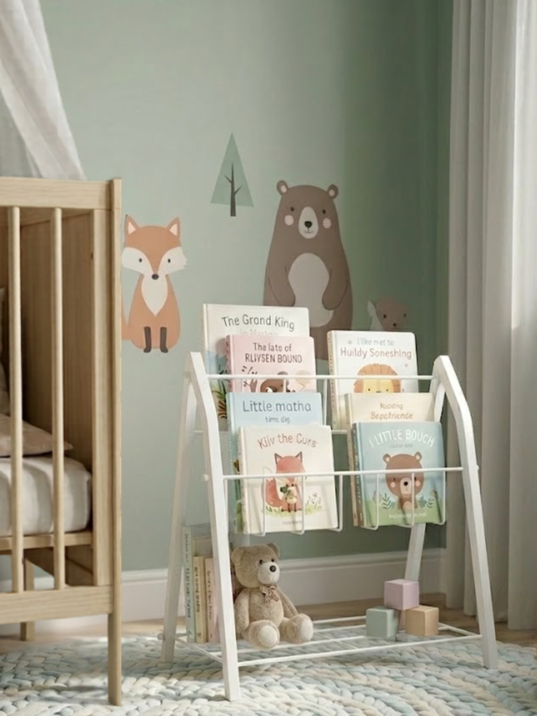 Kids Book Display Rack
