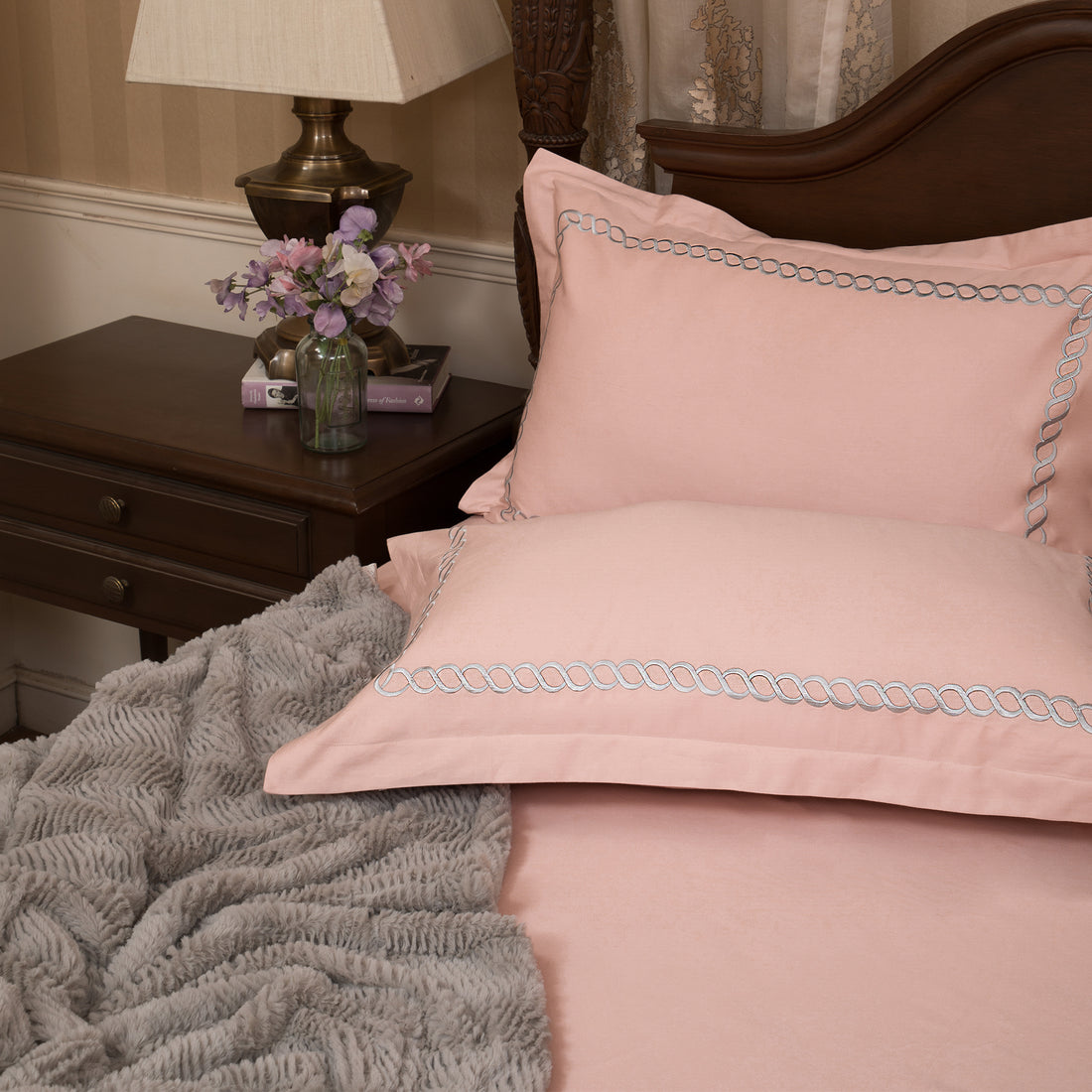 PETALS  BEDDING SET - CORAL PEACH - Mason Home by Amarsons - Lifestyle &amp; Decor