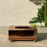 SAFI TISSUE BOX ROSE GOLD - Mason Home by Amarsons - Lifestyle & Decor