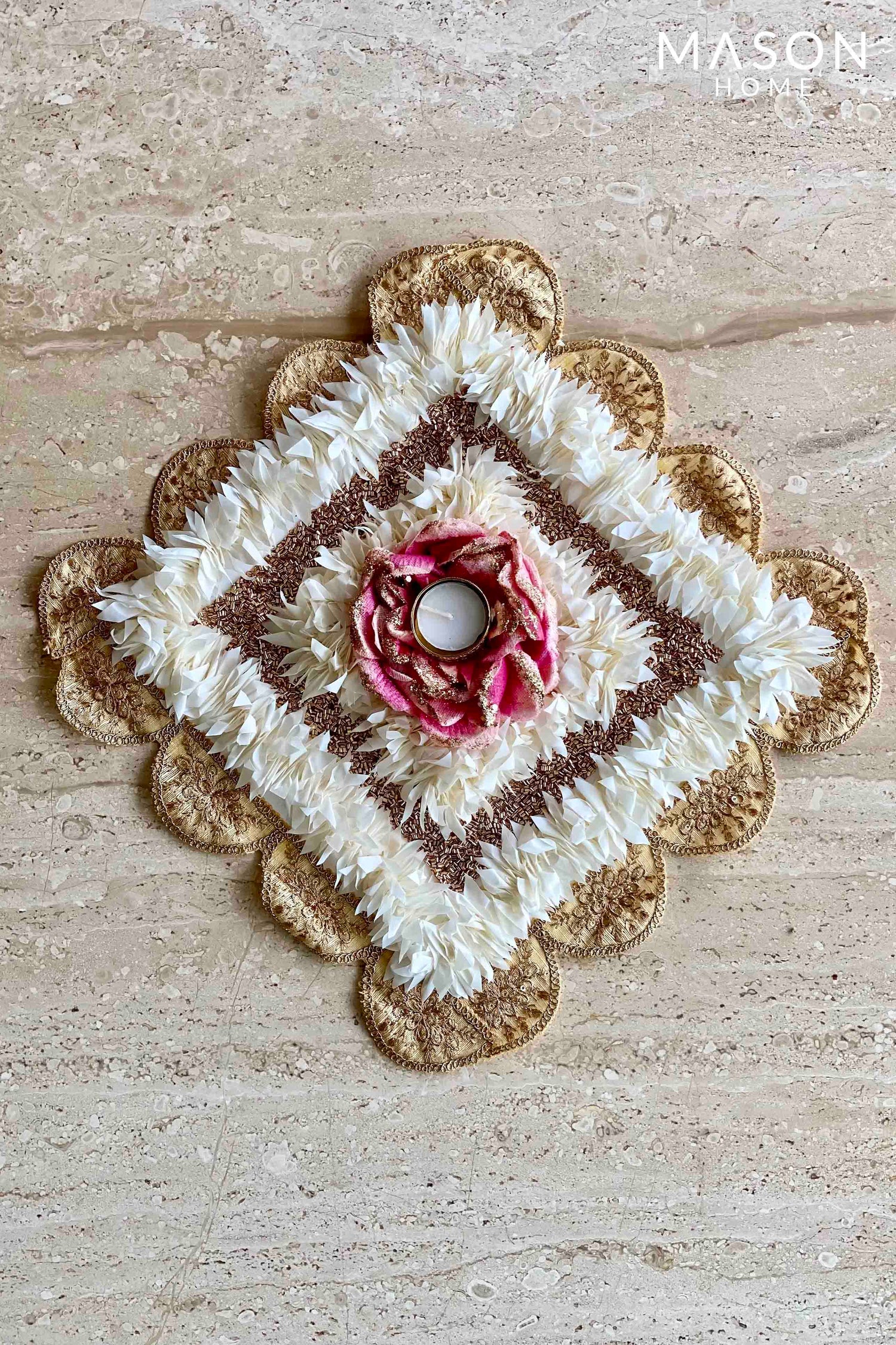 Festive Square Rangoli