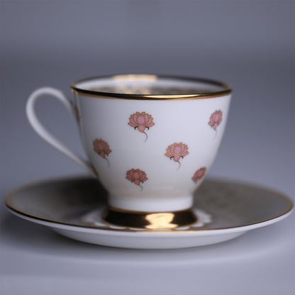 Pichwai - Tea Cup Saucer  ( Set Of 2 )