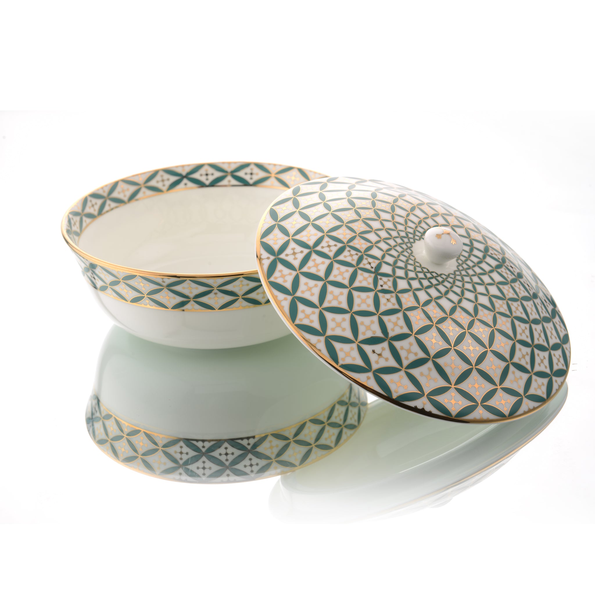 Jyamiti - Serving Bowl With Lid 3 Portion