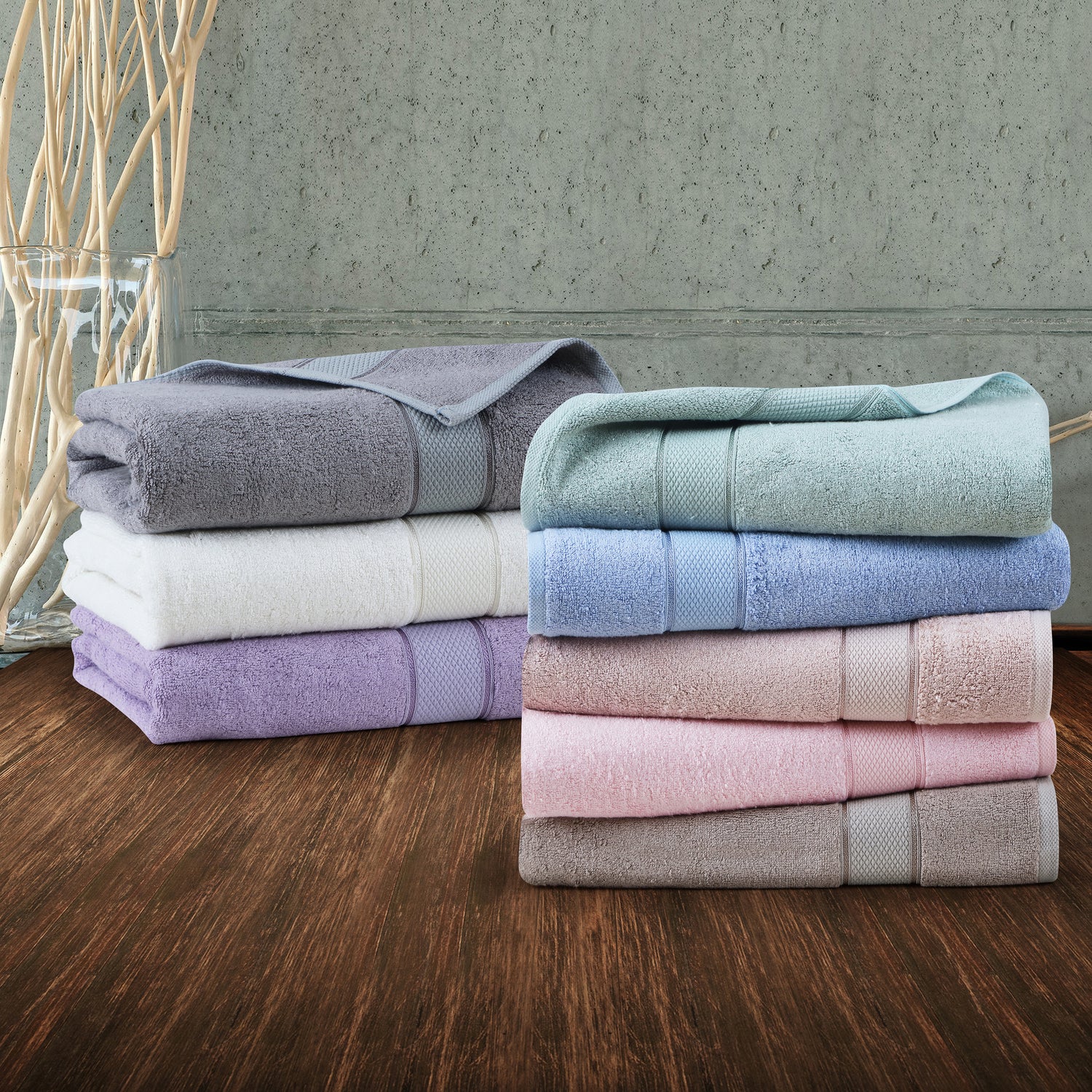 Lilac - Bamboo Bath Towel