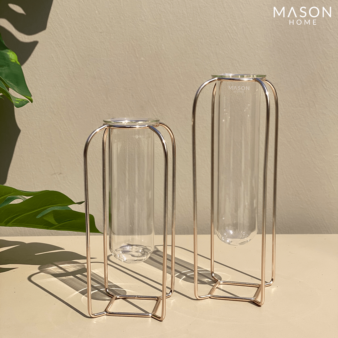 Morocco Test Tube Holders Rose Gold