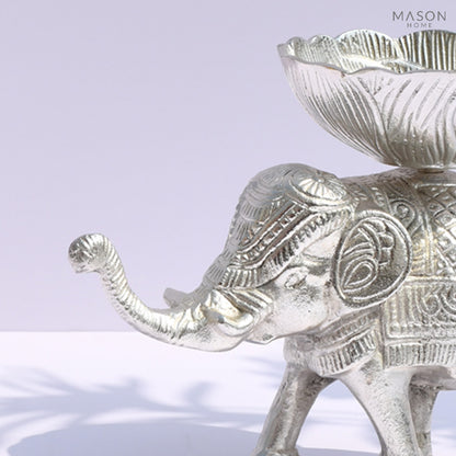 Elephant Silver Urli
