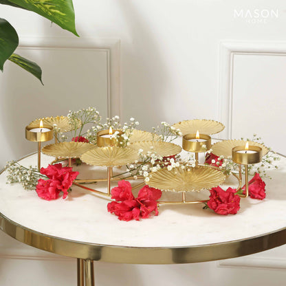 Lotus Leaf Votive Tray