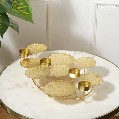 Lotus Leaf Votive Tray