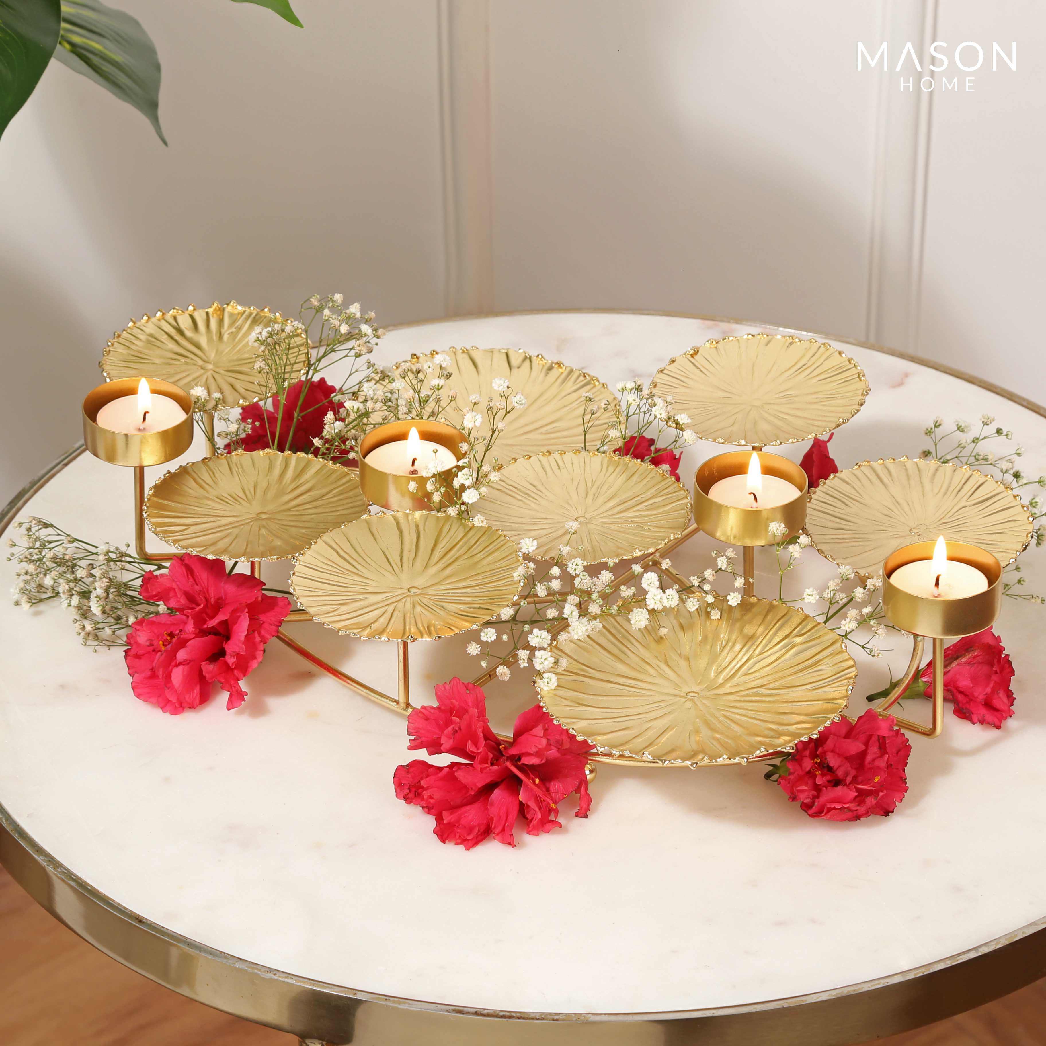 Lotus Leaf Votive Tray
