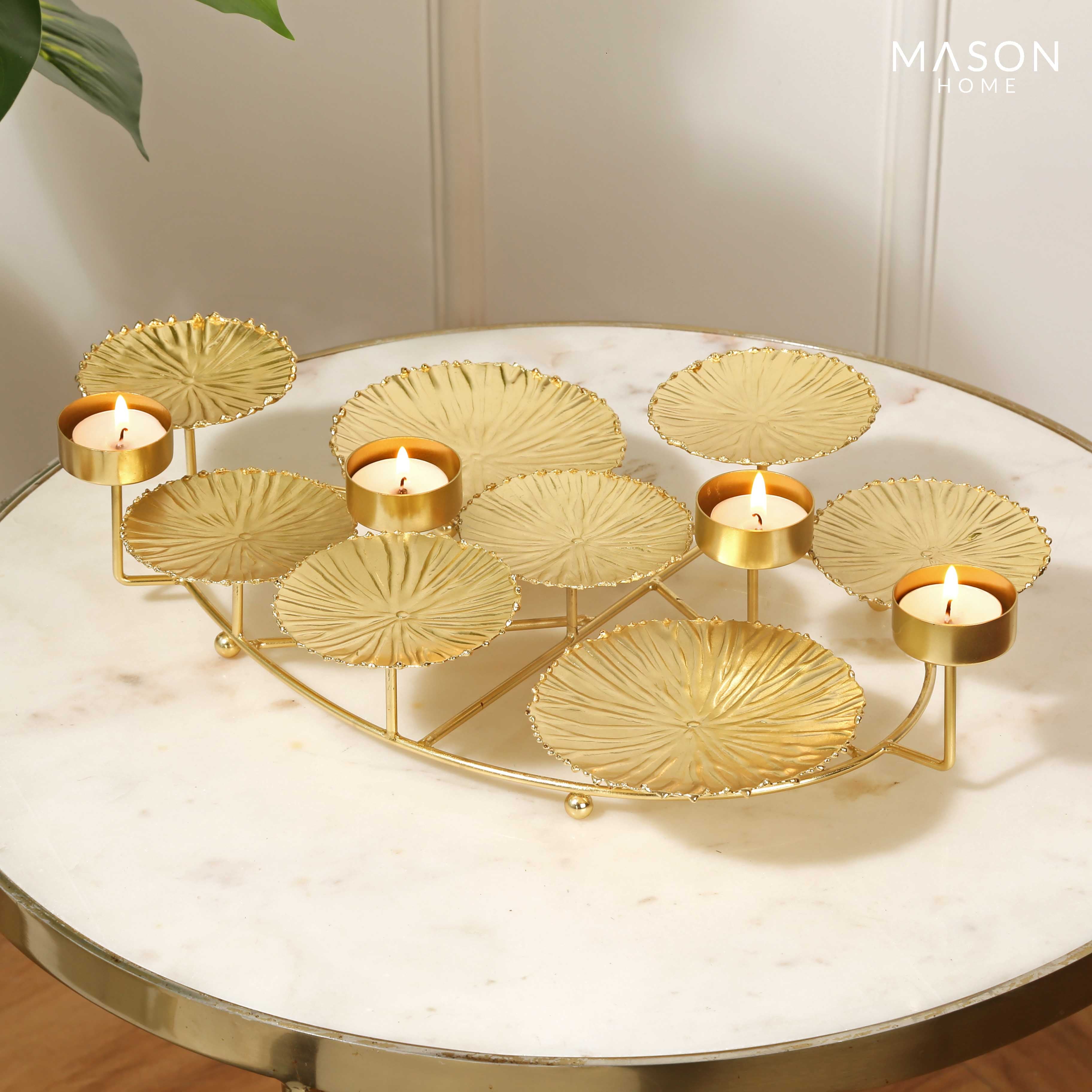 Lotus Leaf Votive Tray