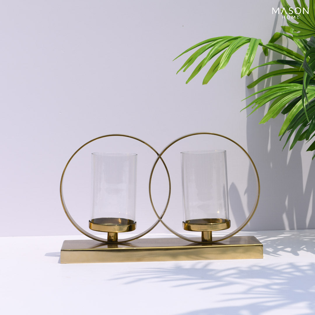 Fairmont Dual Rings Candle Stand