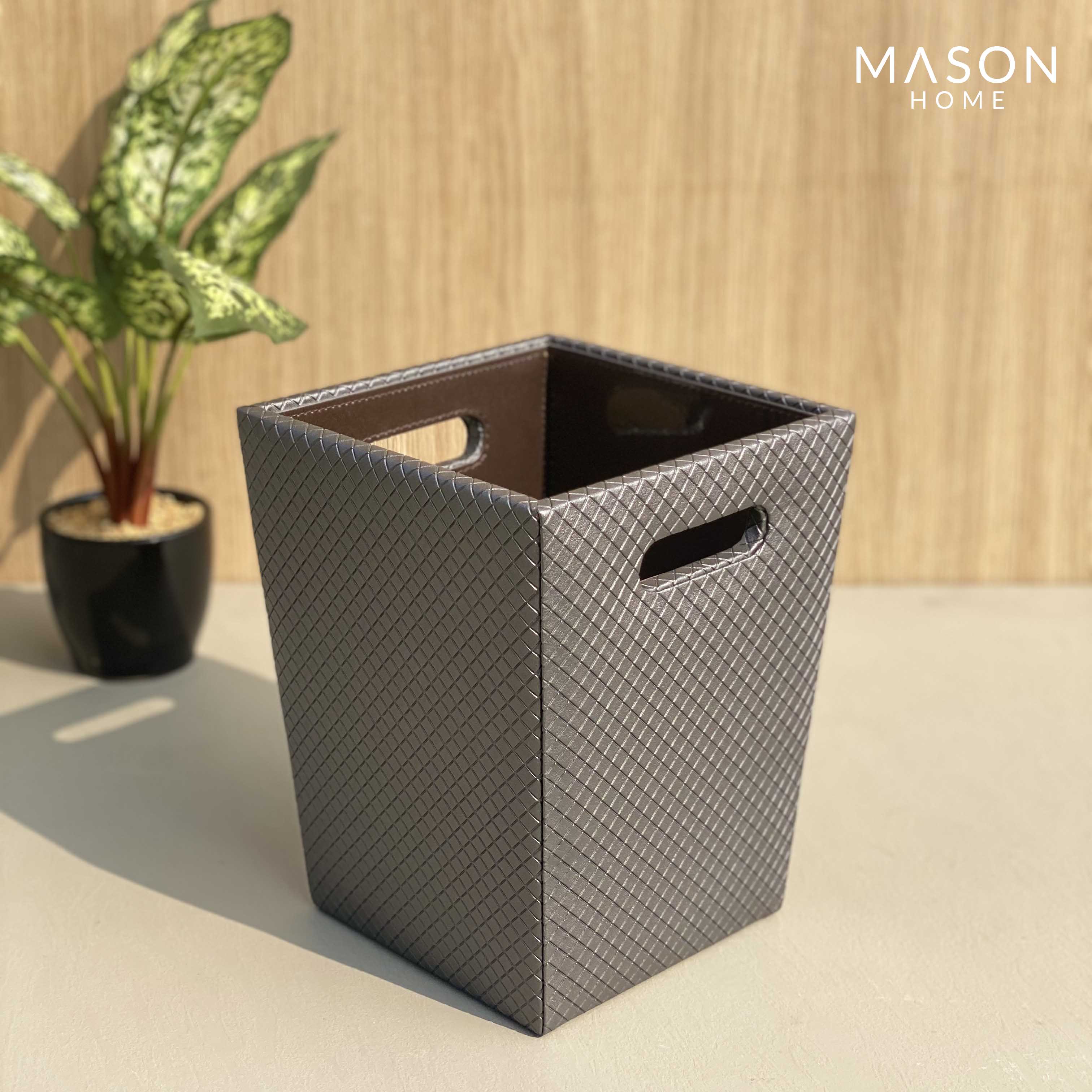 Braided Dustbin Grey