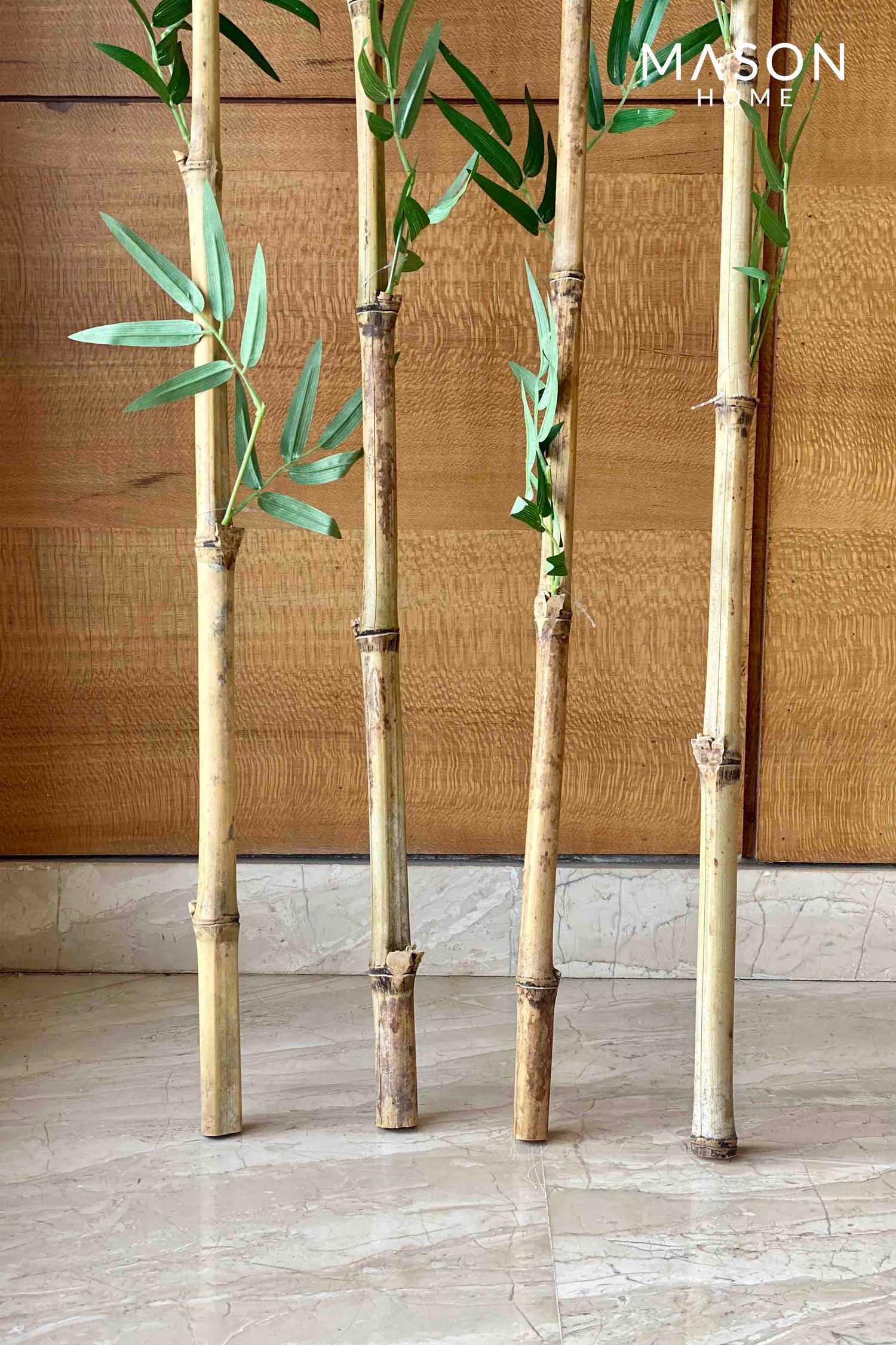 Artificial Bamboo Sticks - 5 Feet  (Set of 4)