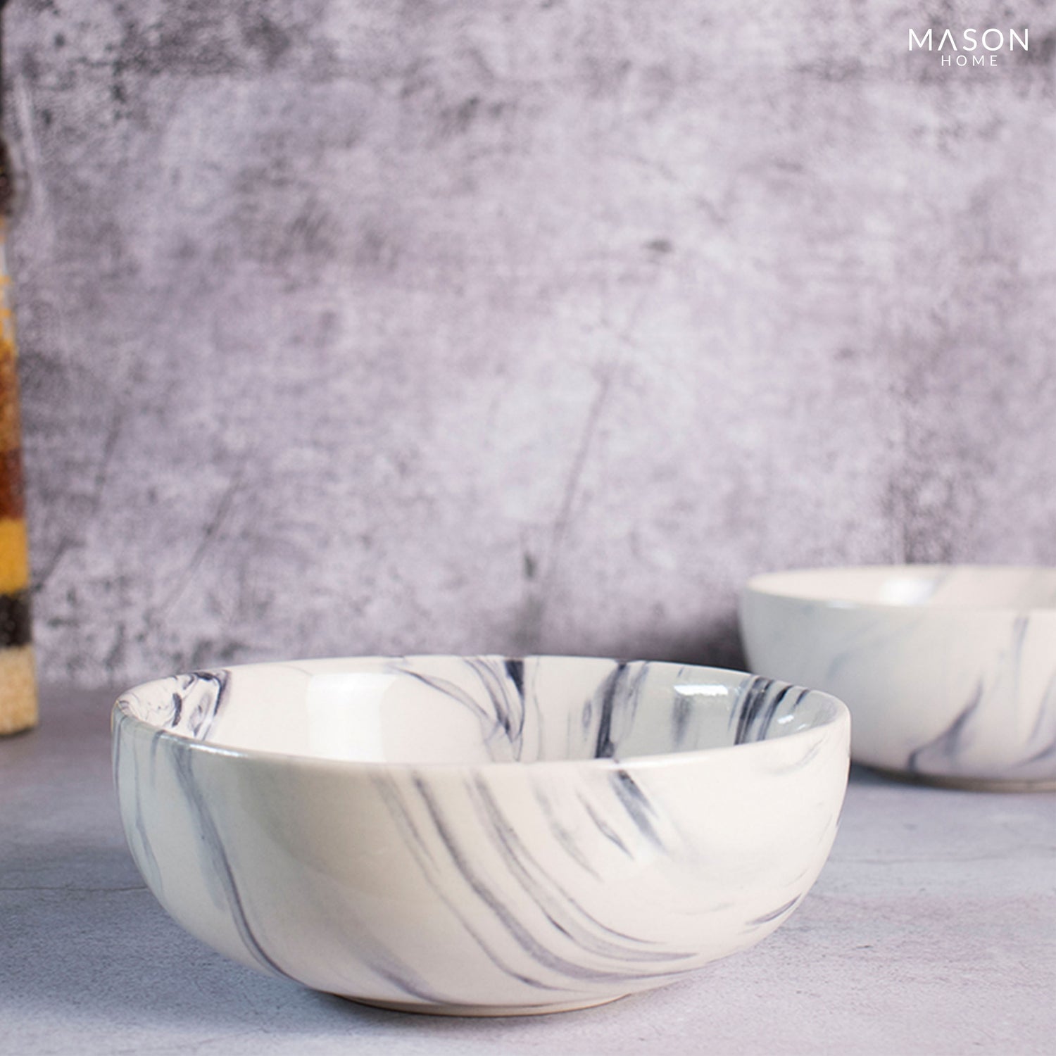 Marble Serving Bowl (Set Of 2)