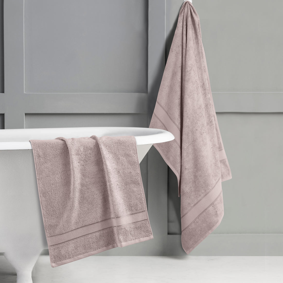Beige - Bamboo Bath Towel
