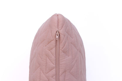 Totit - Cotton Knitted Cushion Cover (Cameo Pink Color)
