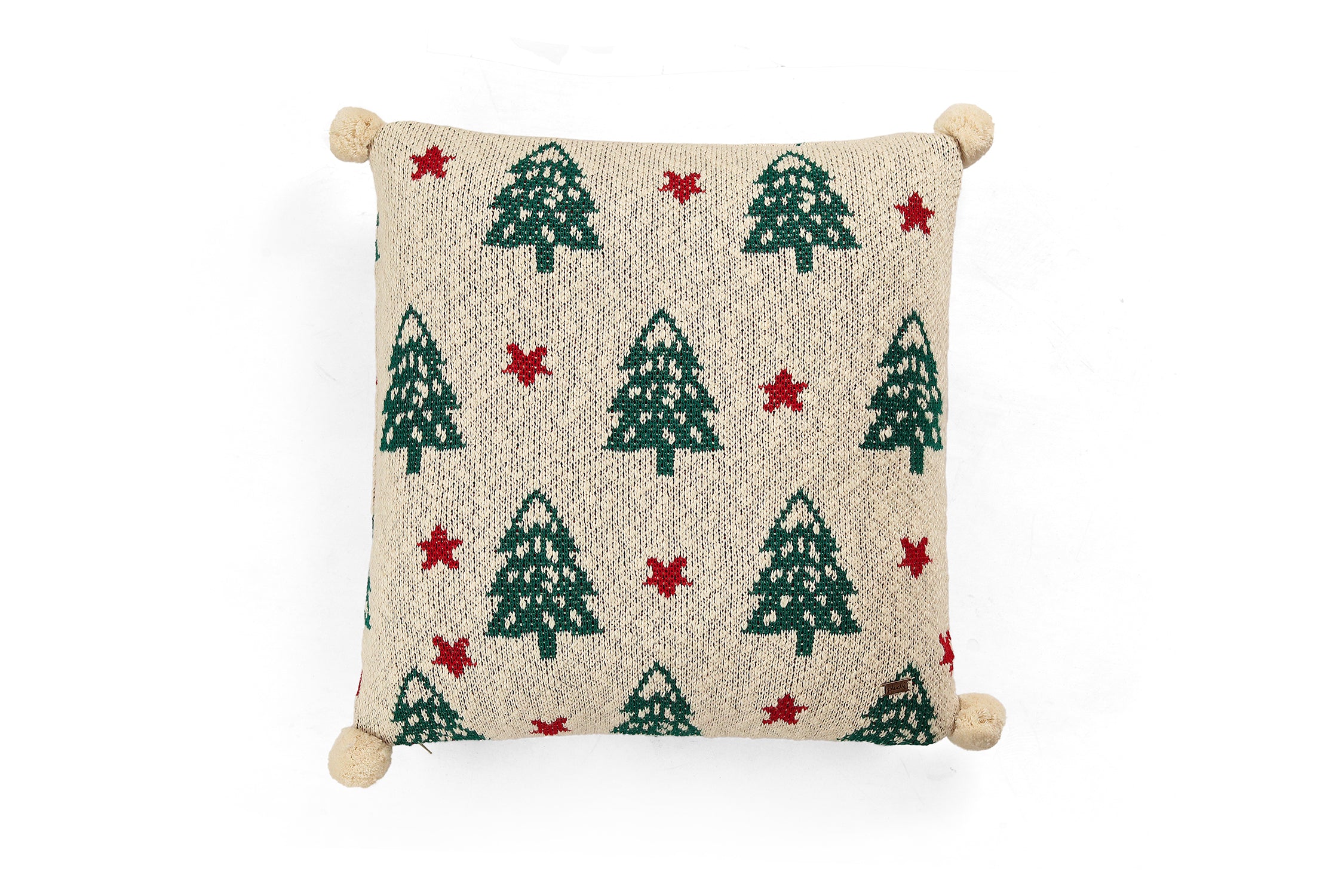 X-mas Tree &amp; Star Cushion Cover