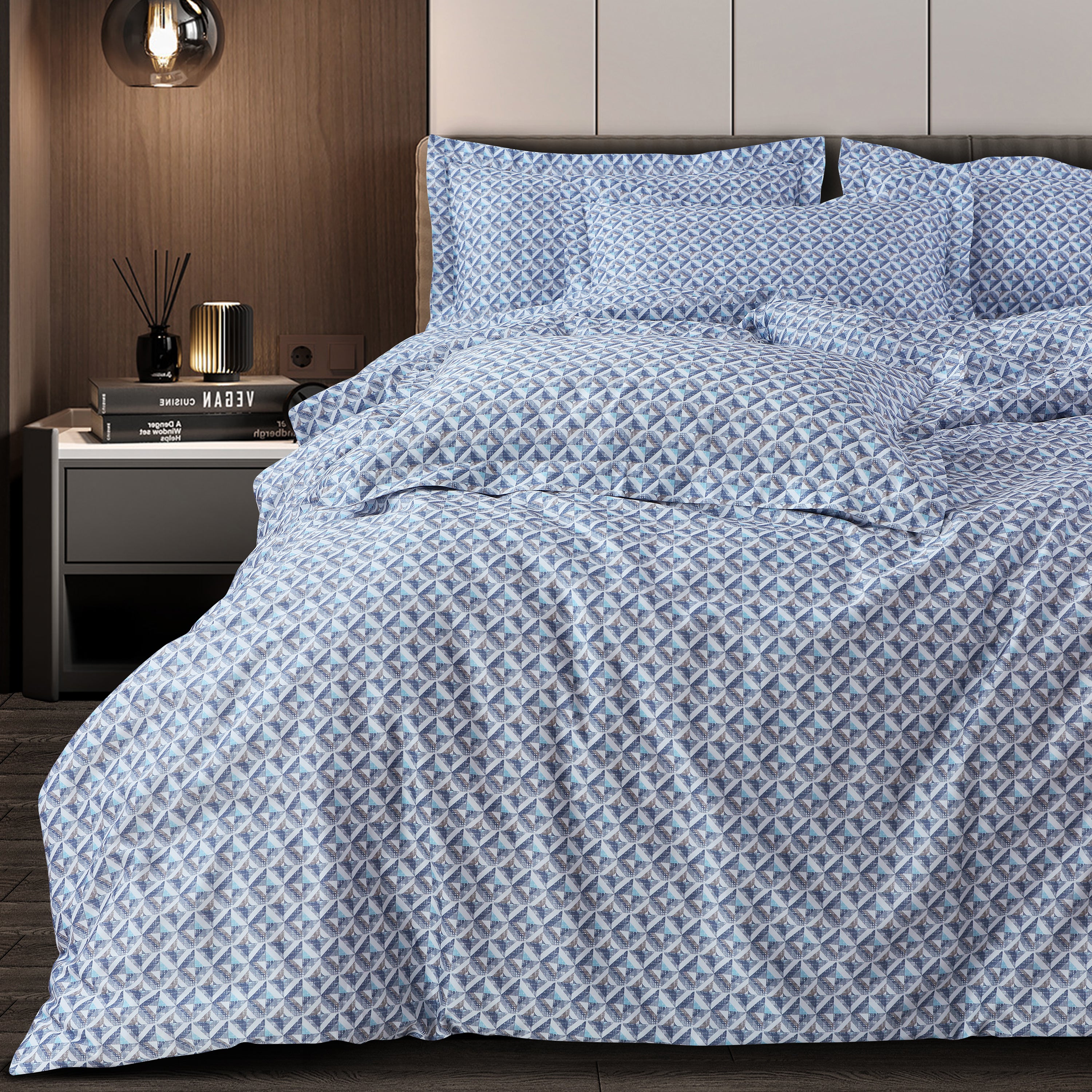 Caèn Collection Blue Bedsheet