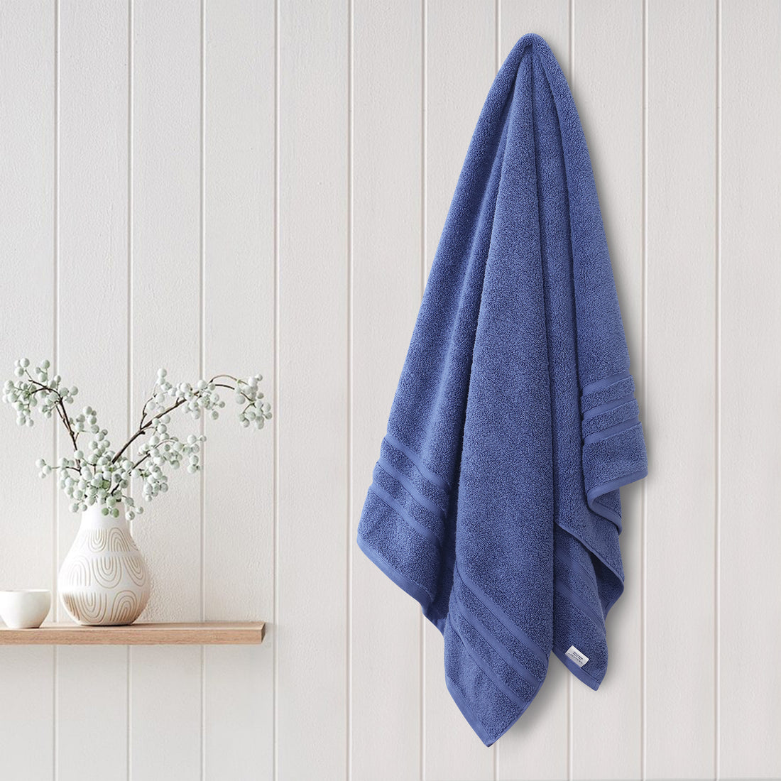 Blue - Zero Twist Bath Towel