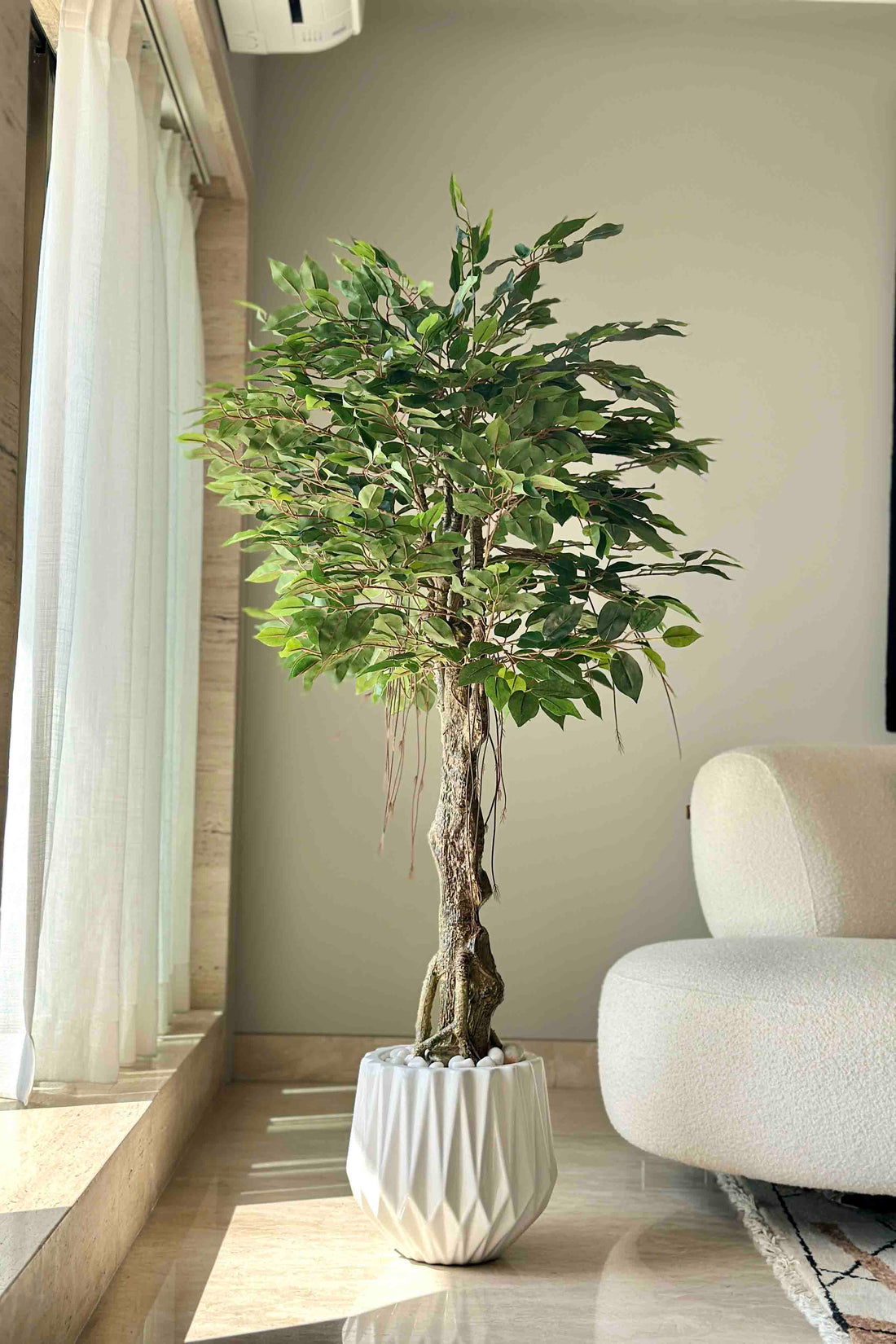 Artificial Dried Ficus - 4.5 Feet