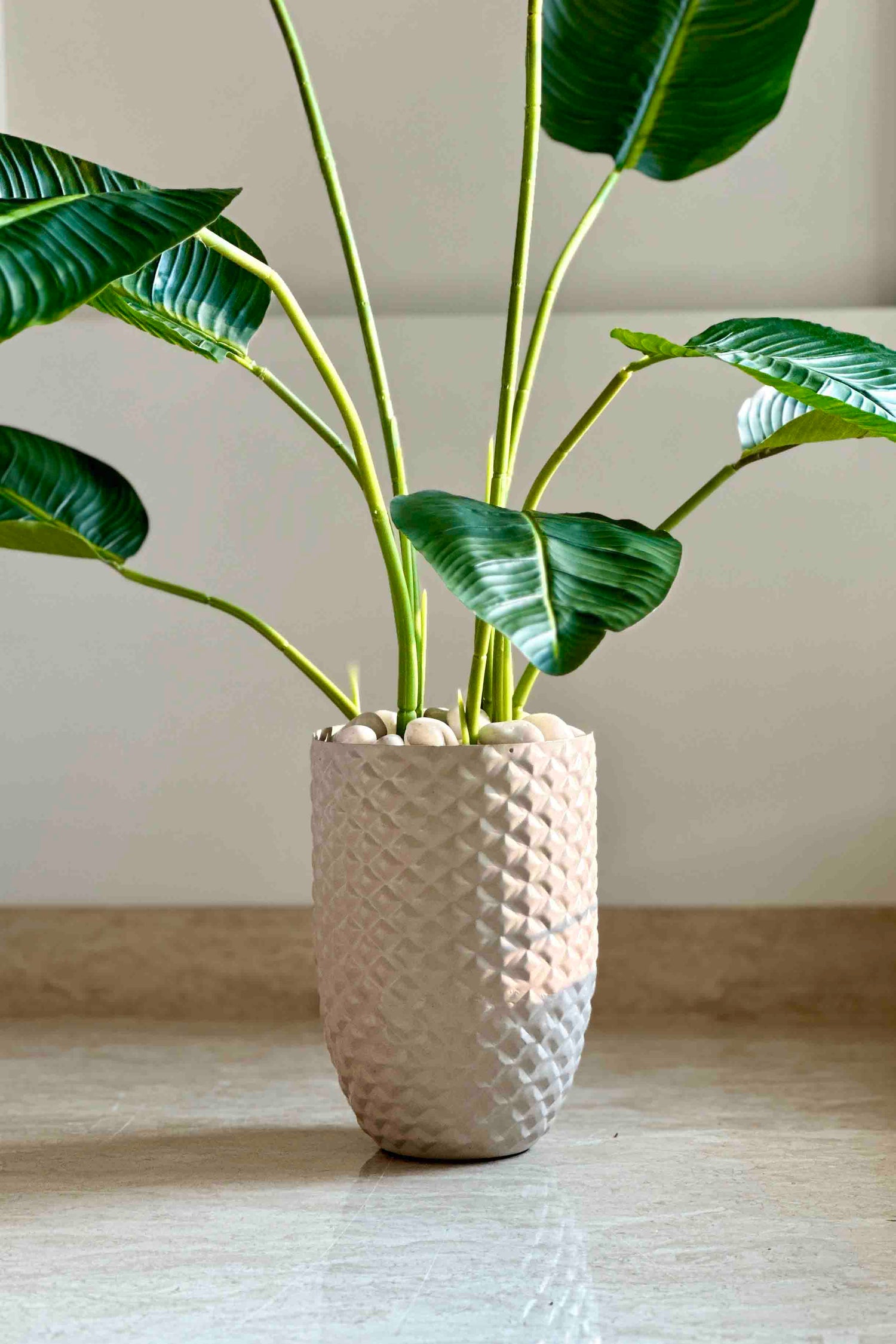Giza Beige Planter - Small