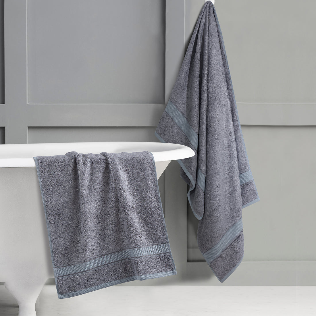 Grey - Bamboo Bath Towel
