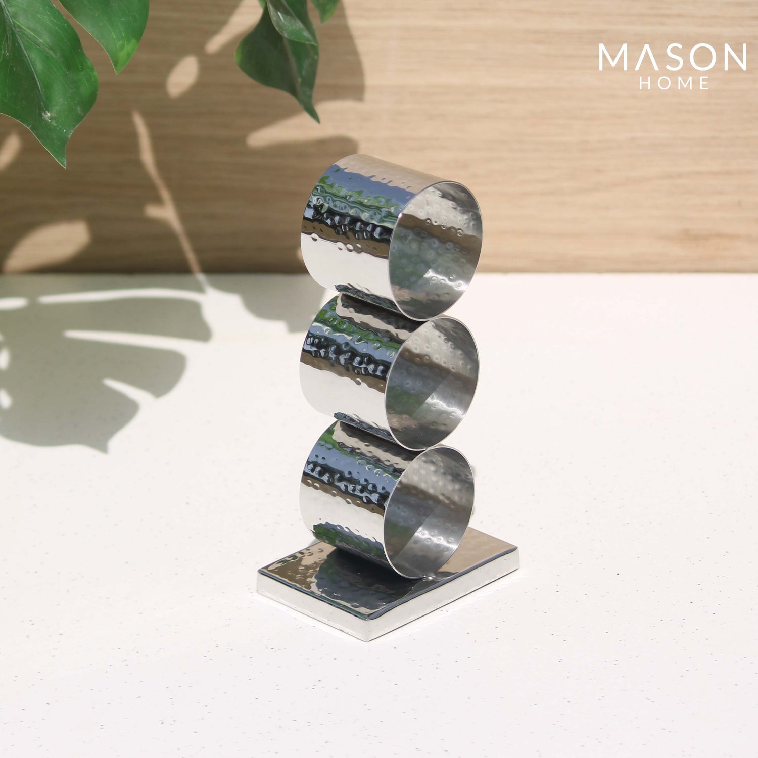 Safi Ring Napkin Holder - Silver