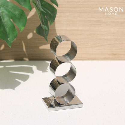 Safi Ring Napkin Holder - Silver
