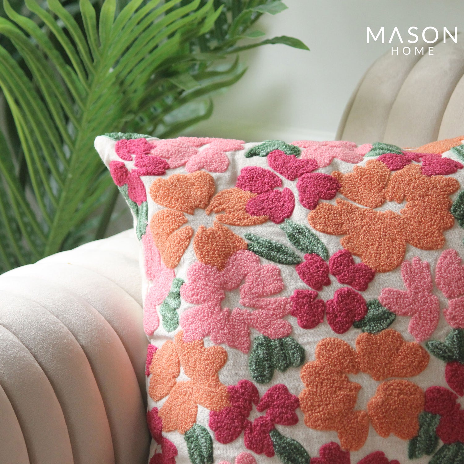 Flowers In The Garden Cushion Cover
