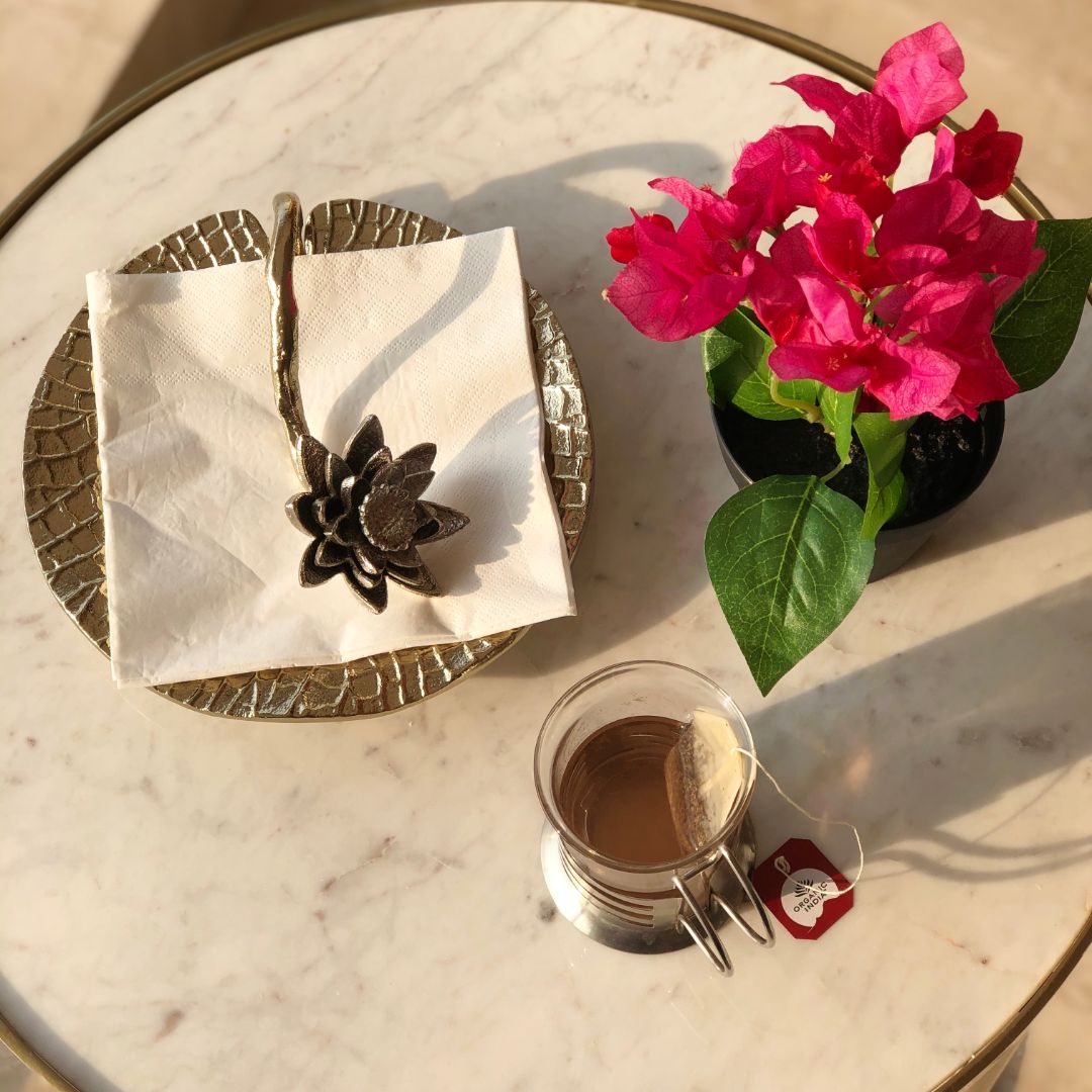 LOTUS NAPKIN HOLDER - Mason Home by Amarsons - Lifestyle &amp; Decor