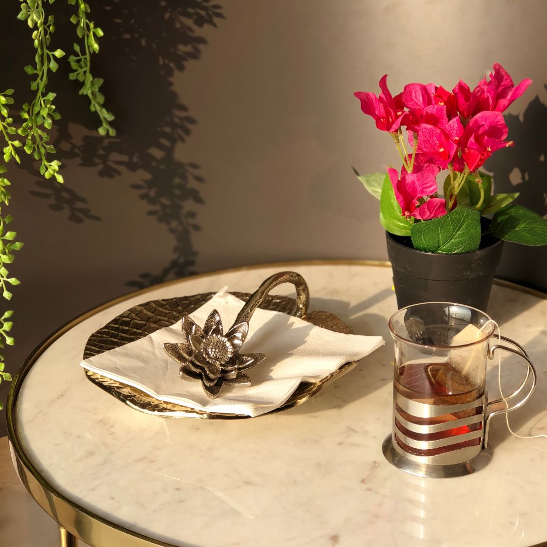 LOTUS NAPKIN HOLDER - Mason Home by Amarsons - Lifestyle &amp; Decor