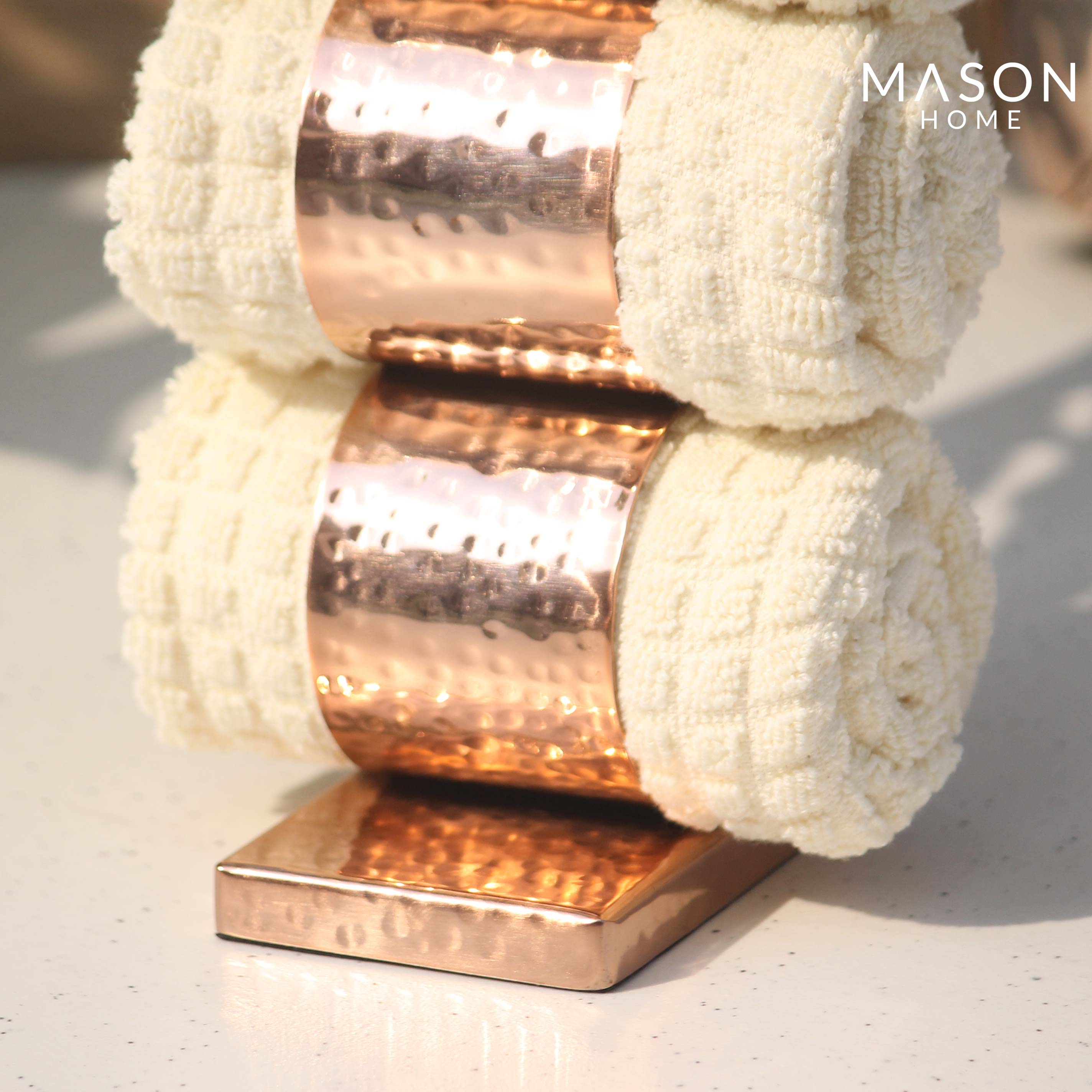 Safi Ring Napkin Holder - Rose Gold