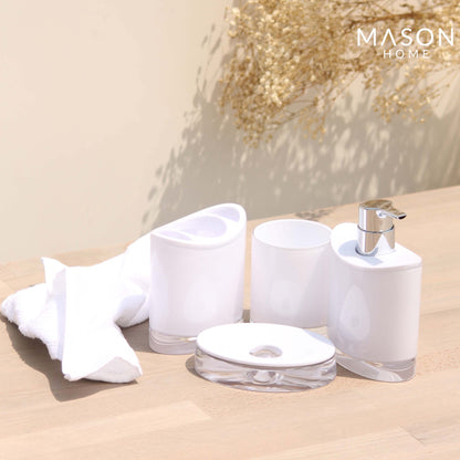 WESPORT BATH SET WHITE - Mason Home by Amarsons - Lifestyle &amp; Decor
