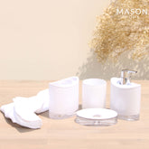 WESPORT BATH SET WHITE - Mason Home by Amarsons - Lifestyle & Decor
