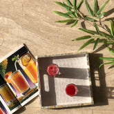 MOTHER OF PEARL TRAY SQUARE (LARGE) - Mason Home by Amarsons - Lifestyle & Decor