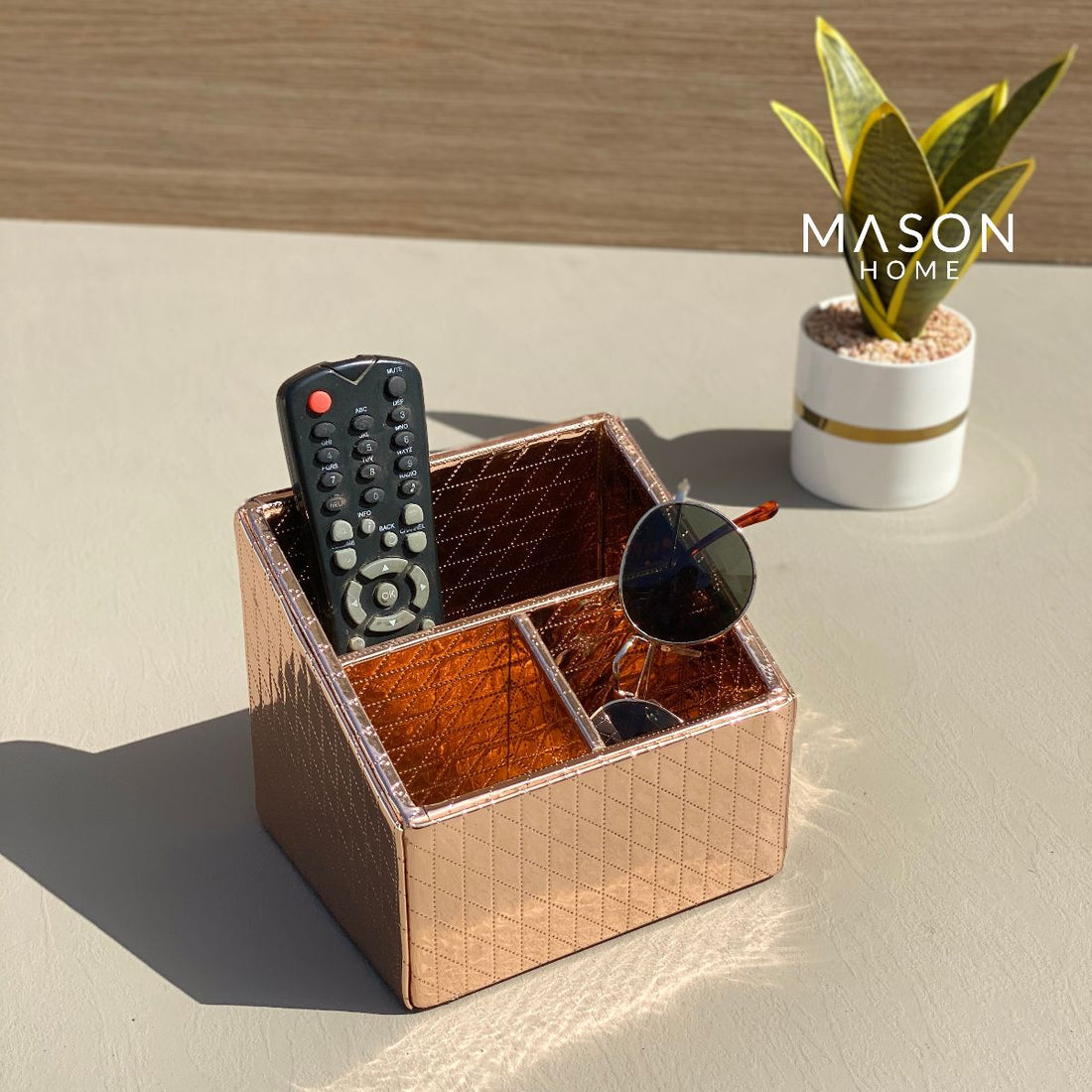 MULTI PURPOSE HOLDER - ROSEGOLD - Mason Home by Amarsons - Lifestyle &amp; Decor