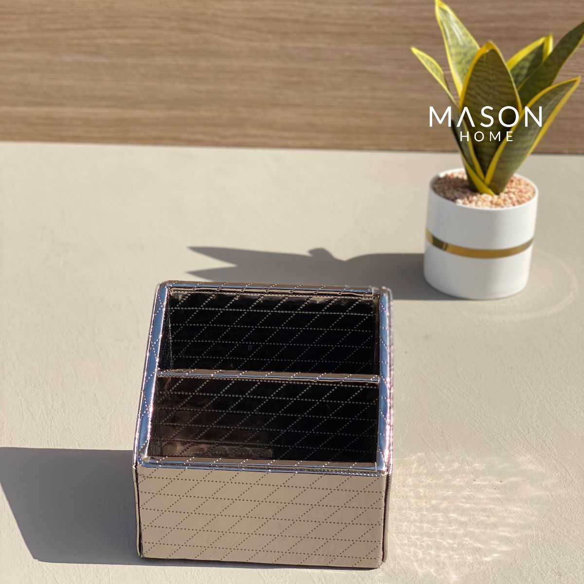 MULTI PURPOSE HOLDER - GUN METAL - Mason Home by Amarsons - Lifestyle &amp; Decor