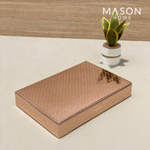 MULTIPURPOSE ACCESSORIES BOX - ROSE GOLD - Mason Home by Amarsons - Lifestyle & Decor