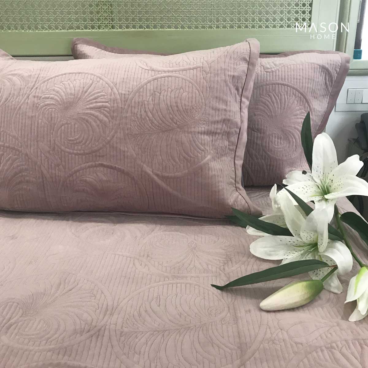 Marina Onion Pink Bedspread