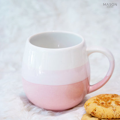Pink Ombre Coffee Mug (Set Of 2)