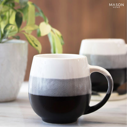 Black Ombre Coffee Mug (Set Of 2)
