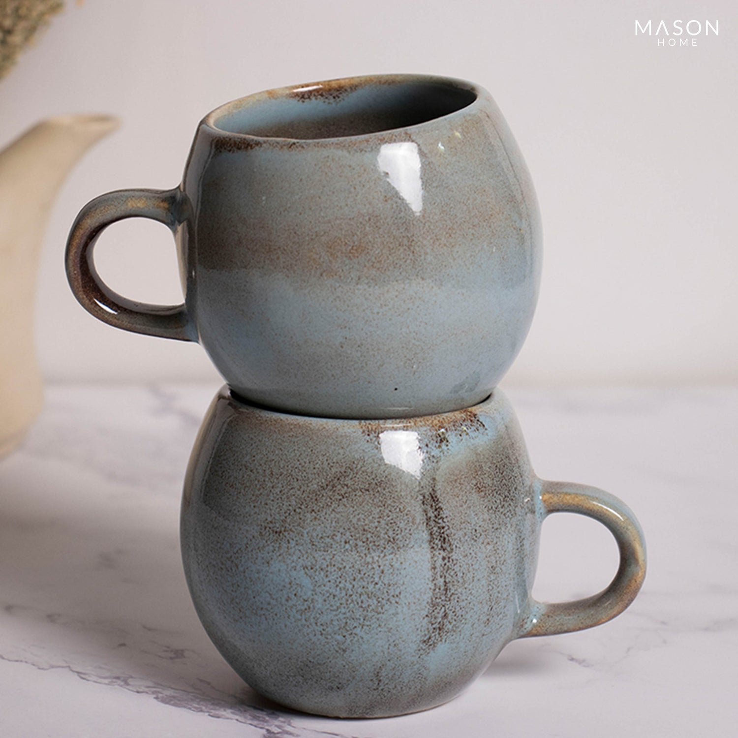Barrel Coffee Mug (Set Of 2)