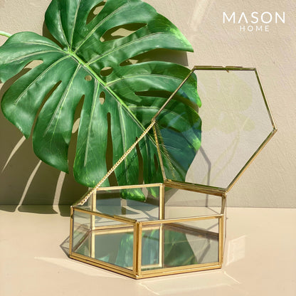 Milan Hexagon Glass Box