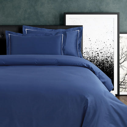 Vibrant Solid Blue Bedsheet