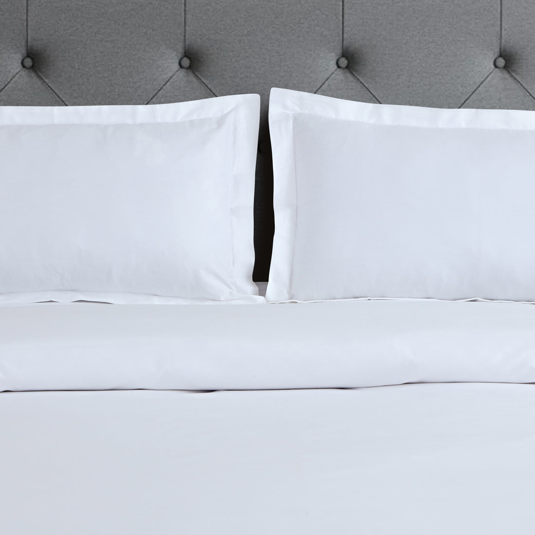 Vibrant Solid White Bedsheet