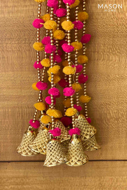 Festive Vibrant Floral Latkan 