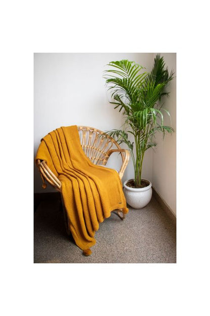 Jersey - Chunky Knit Knitted Throw Blanket