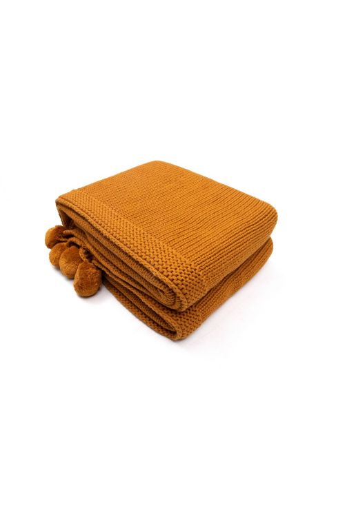 Jersey - Chunky Knit Knitted Throw Blanket